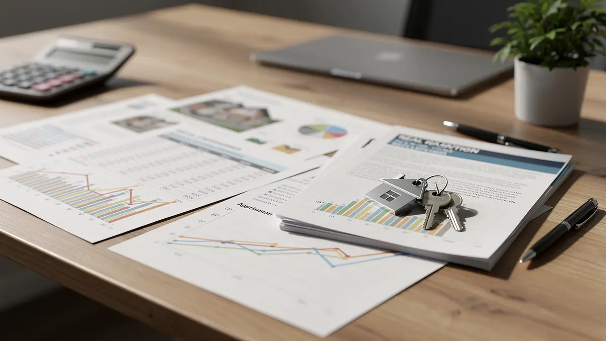 Property valuation report showing how lease length affects flat value