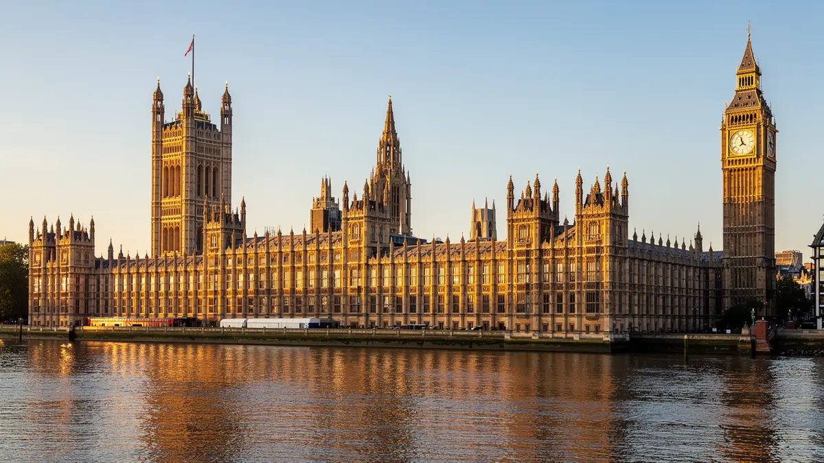 Houses of Parliament Westminster London where leasehold reform legislation was passed