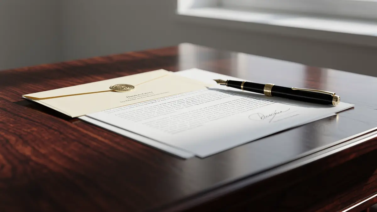 Legal lease extension documents and formal Section 42 notice on a solicitors desk