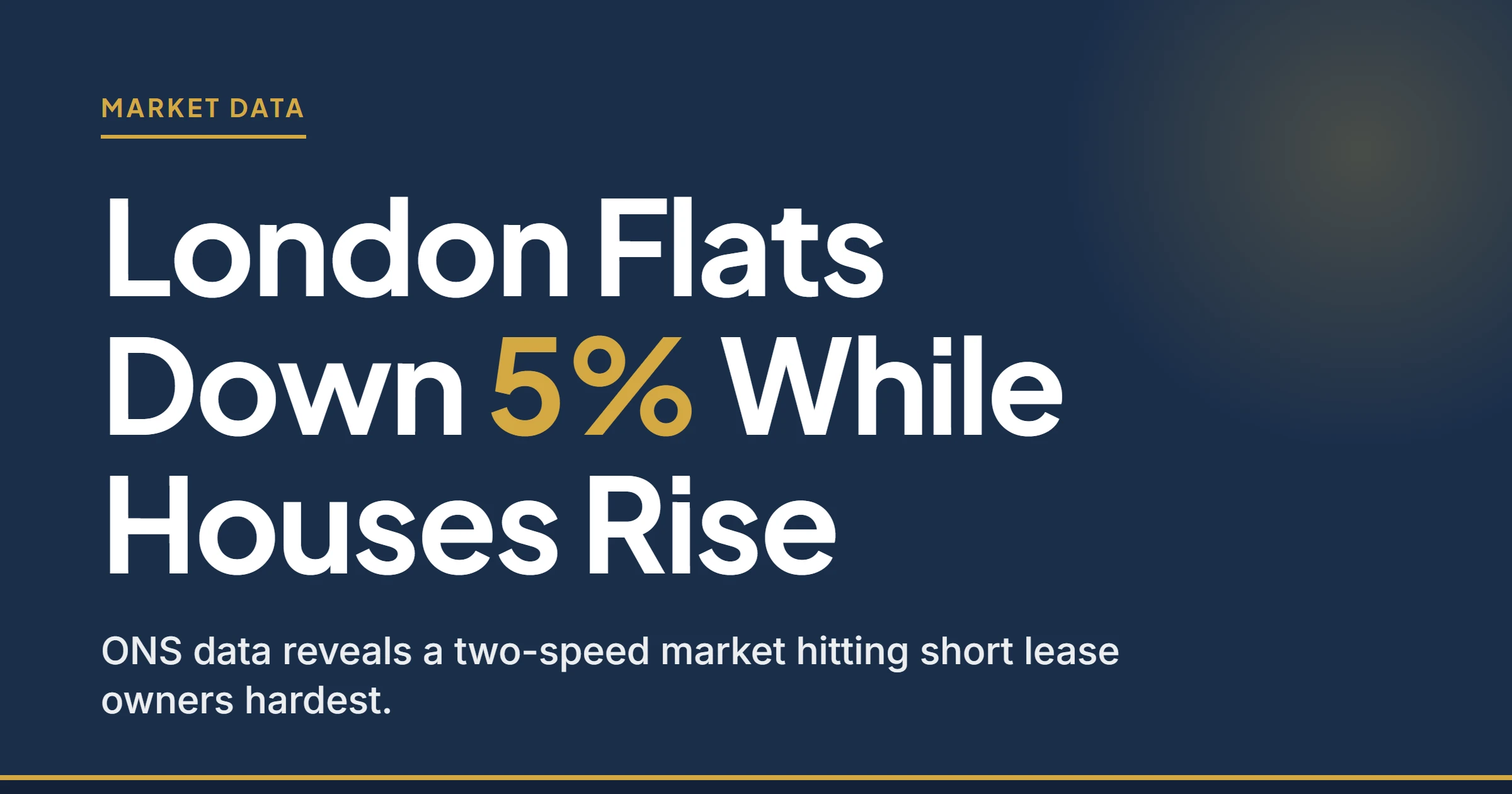 London flat prices falling 5 percent while houses rise - short lease flats hit hardest