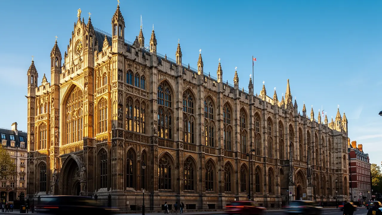The Royal Courts of Justice on the Strand in London