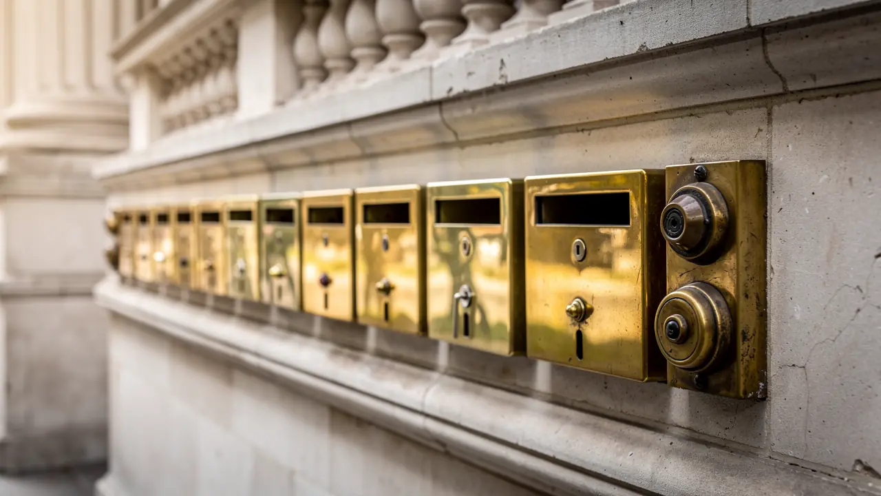 London residential street with period mansion blocks and terraced flats